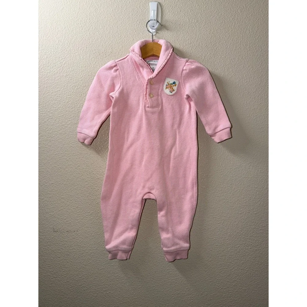 Girls Ralph Lauren Knit One Piece Size 9 Konths